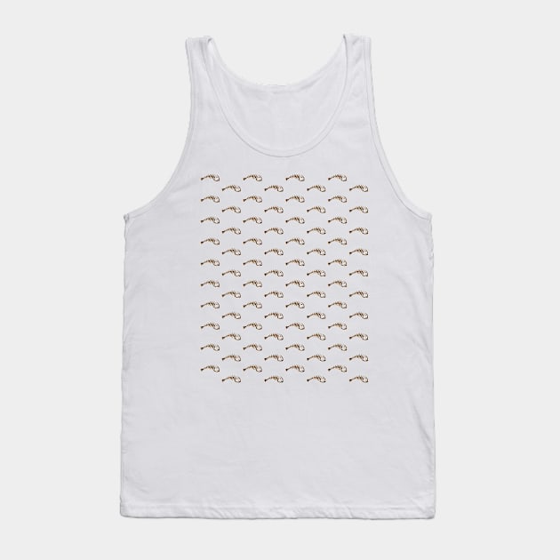 Fish Bone Tank Top by Jiestore